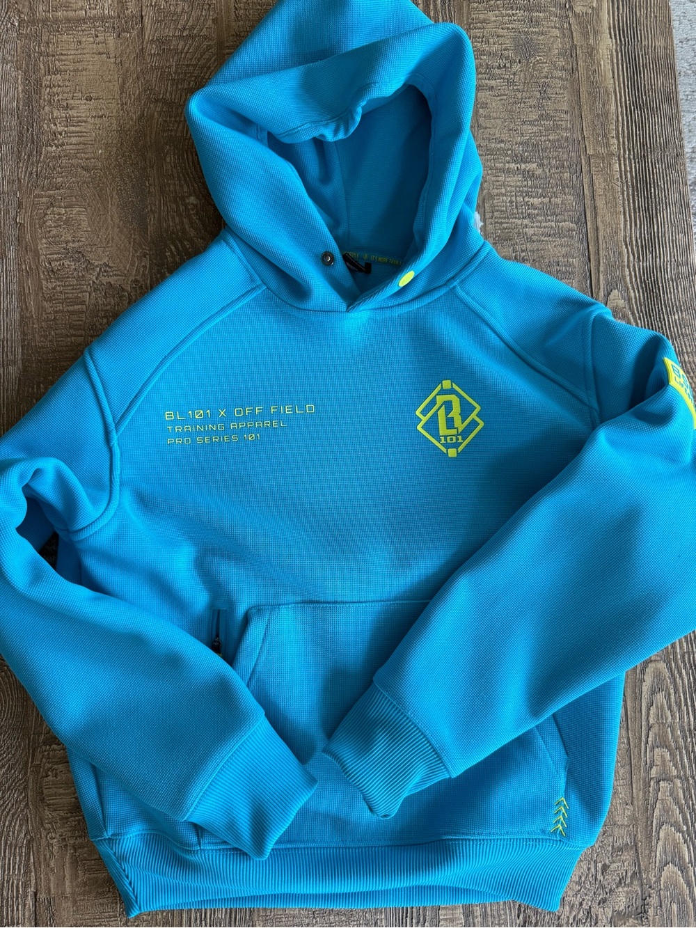 Baseball Lifestyle 101 Off-Field Waffle Performance Youth Hoodie